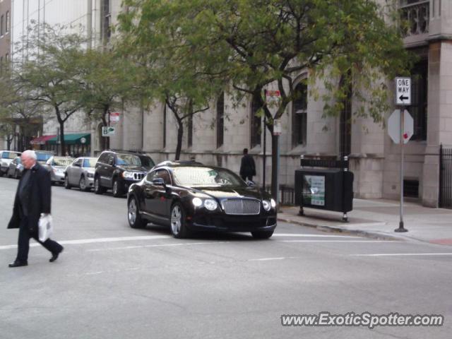 Bentley Continental spotted in Chicago , Illinois