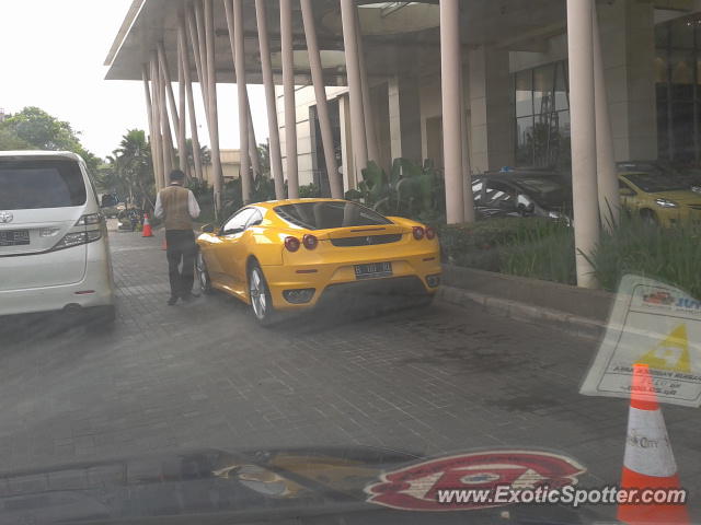 Ferrari F430 spotted in Jakarta, Indonesia