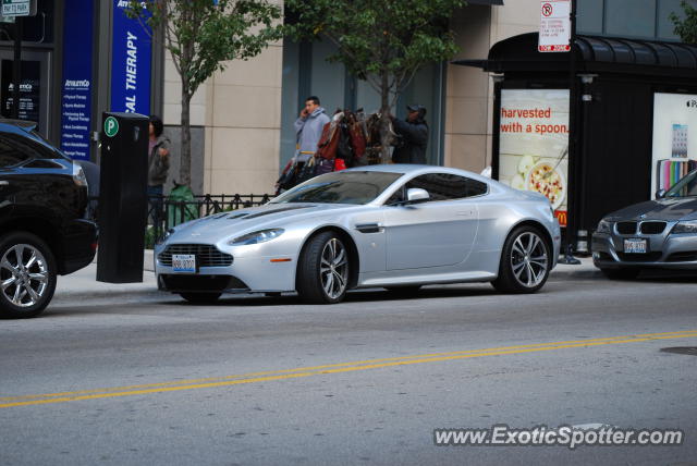 Aston Martin Vantage spotted in Chicago, Illinois