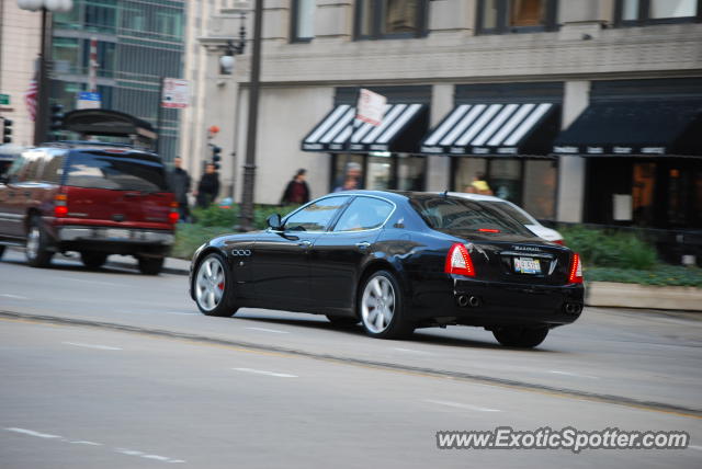 Maserati Quattroporte spotted in Chicago, Illinois