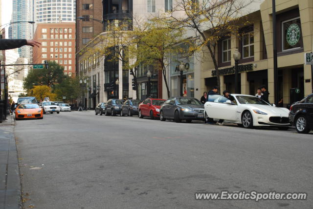 Lamborghini Gallardo spotted in Chicago, Illinois