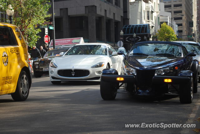 Maserati GranTurismo spotted in Chicago, Illinois