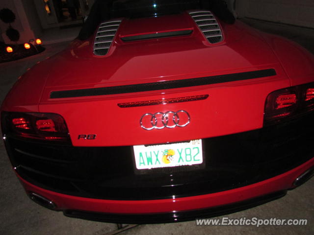 Audi R8 spotted in Jacksonville, Florida