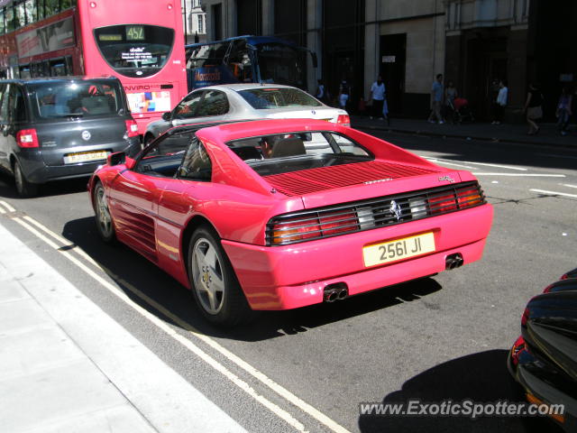 Ferrari 348 spotted in London, United Kingdom