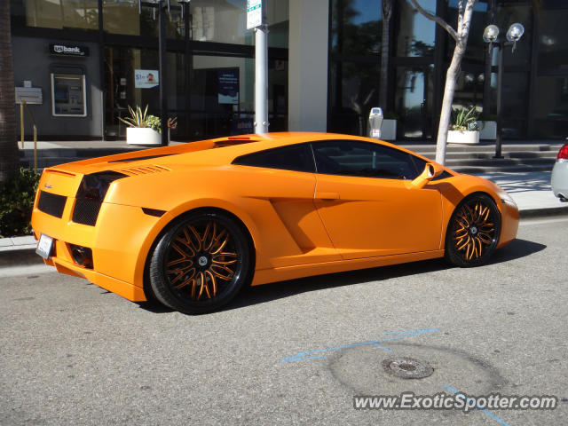 Lamborghini Gallardo spotted in Beverly Hills, California