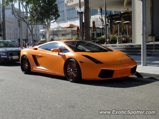 Lamborghini Gallardo spotted in Beverly Hills, California