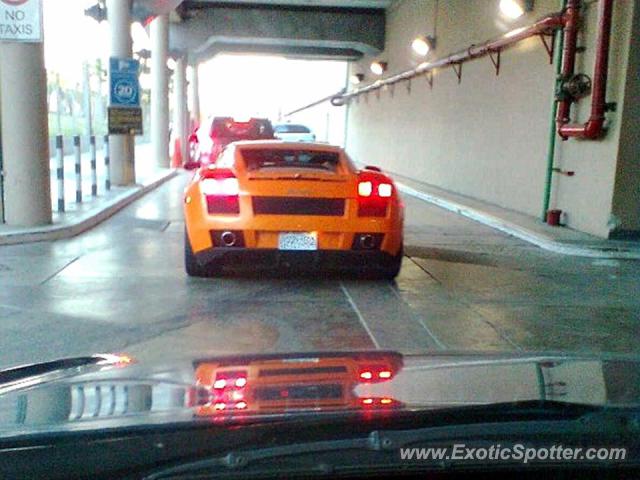 Lamborghini Gallardo spotted in Lima, Peru