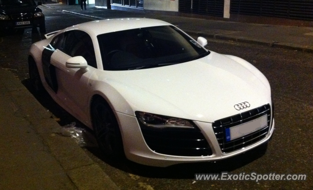 Audi R8 spotted in London, United Kingdom