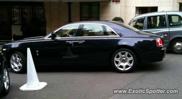 Rolls Royce Ghost spotted in London, United Kingdom