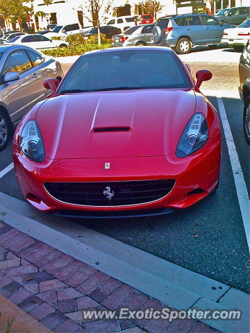 Ferrari California spotted in Winter Garden, Florida