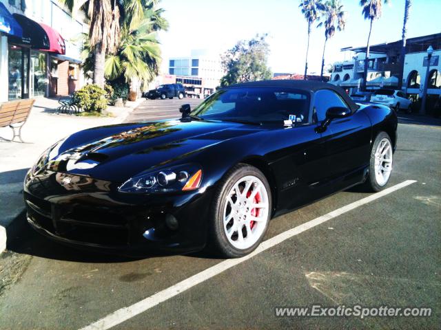 Dodge Viper spotted in La Jolla, California