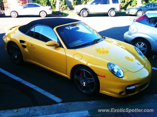 Porsche 911 Turbo spotted in La Jolla, California