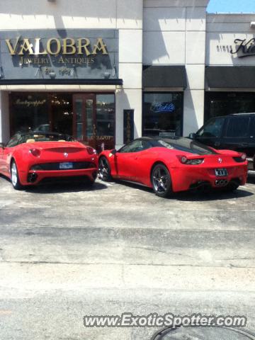 Ferrari 458 Italia spotted in Houston, Texas