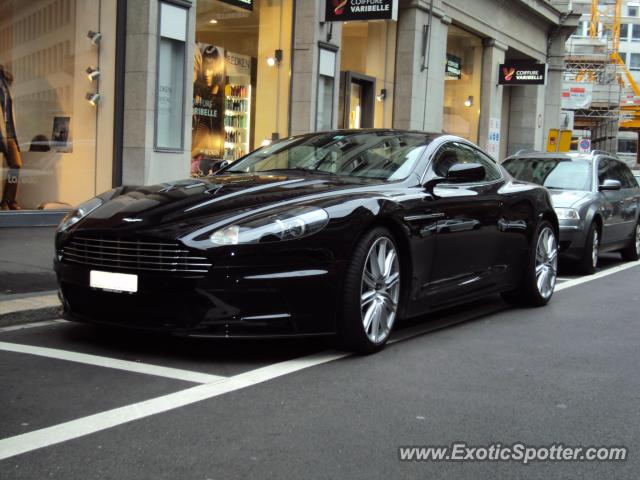 Aston Martin DBS spotted in Zurich, Switzerland