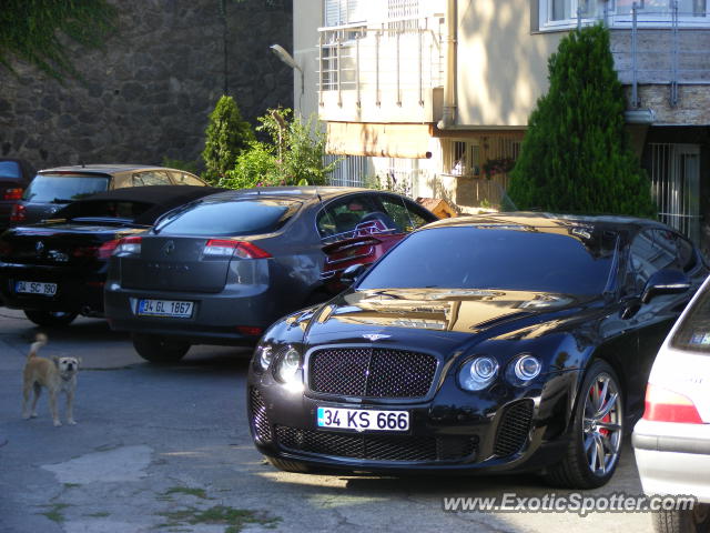 Bentley Continental spotted in Istanbul, Turkey