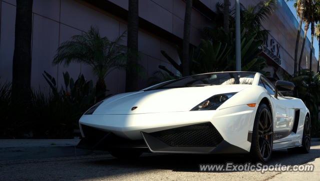 Lamborghini Gallardo spotted in Beverly Hills, California