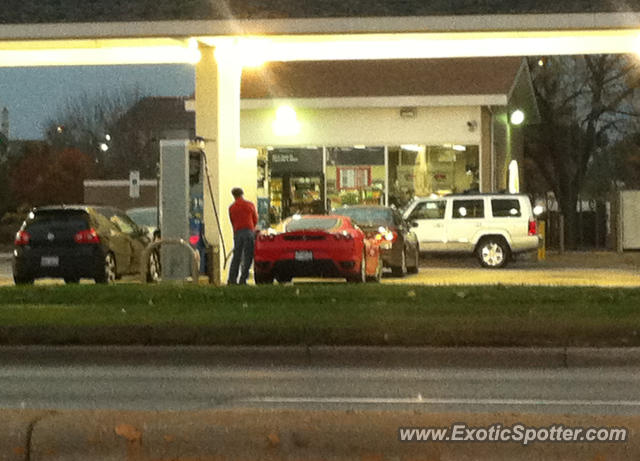 Ferrari F430 spotted in Aurora, Illinois