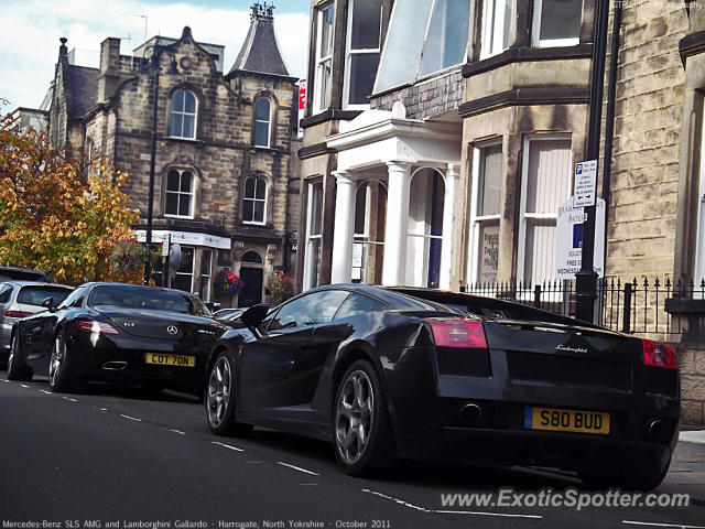 Lamborghini Gallardo spotted in Harrogate, United Kingdom