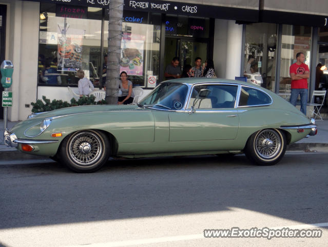 Jaguar E-Type spotted in Beverly Hills, California