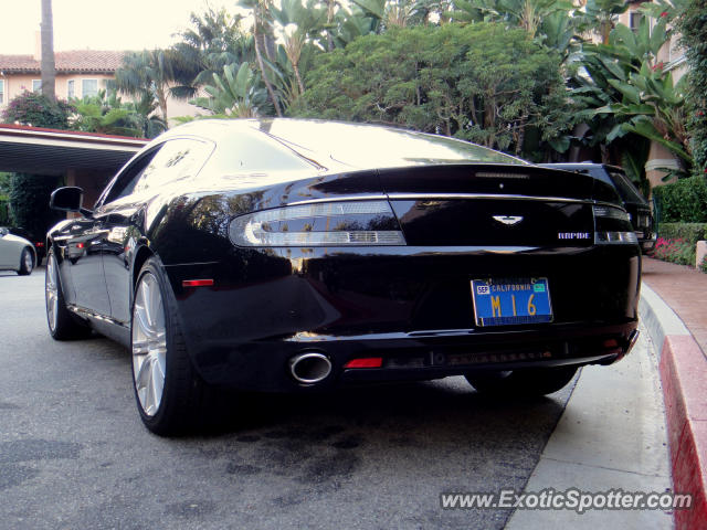 Aston Martin Rapide spotted in Beverly Hills, California