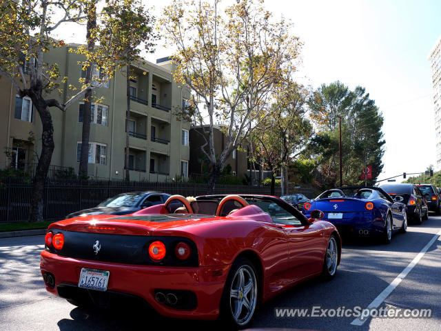 Ferrari 599GTB spotted in Beverly Hills, California