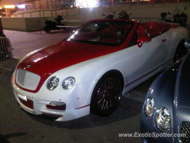 Bentley Continental spotted in Cannes, France