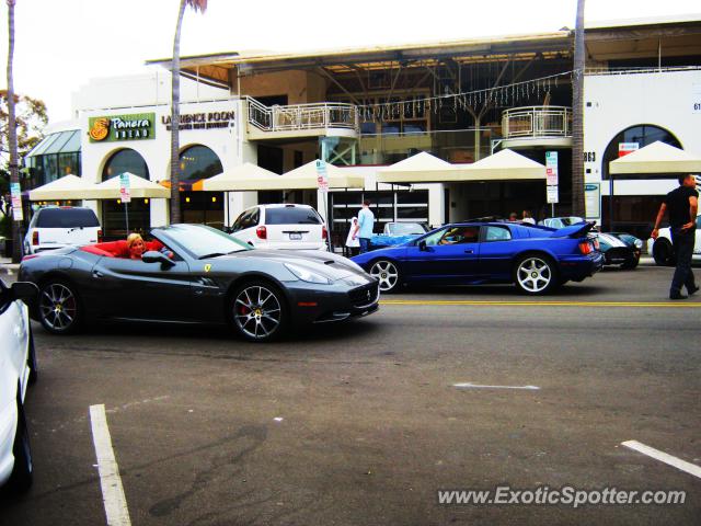 Ferrari California spotted in La Jolla, California