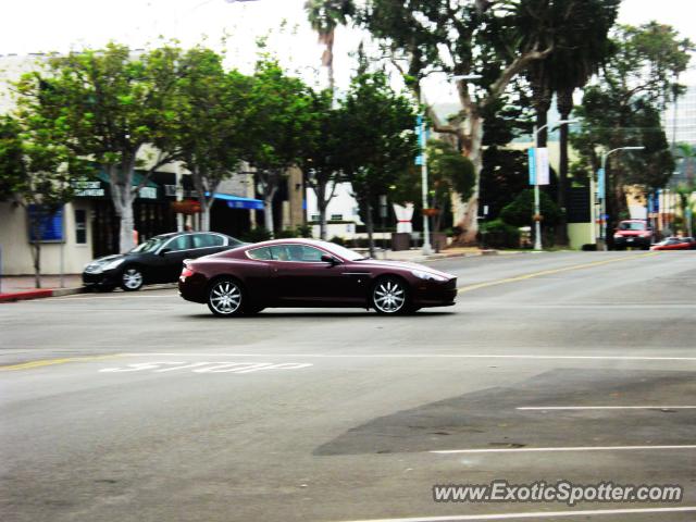 Aston Martin DB9 spotted in La Jolla, California