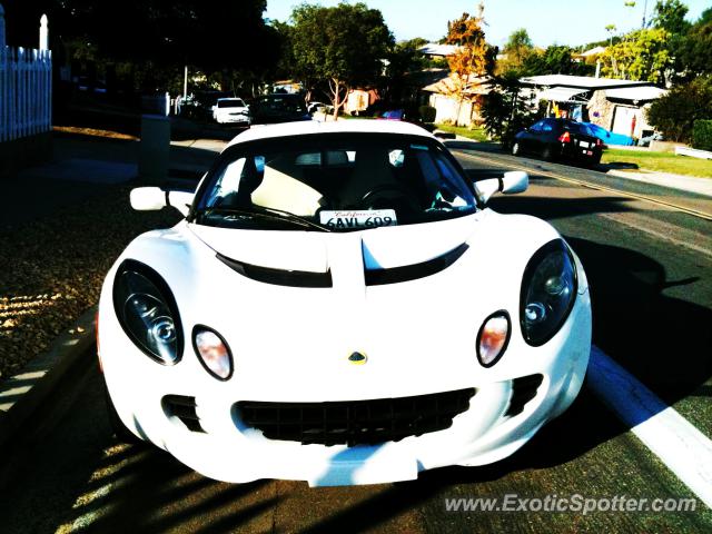 Lotus Elise spotted in San Diego, California