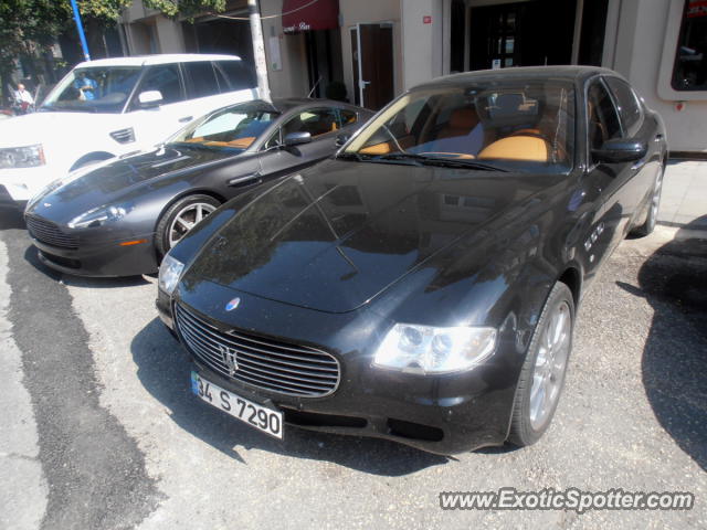 Maserati Quattroporte spotted in Istanbul, Turkey