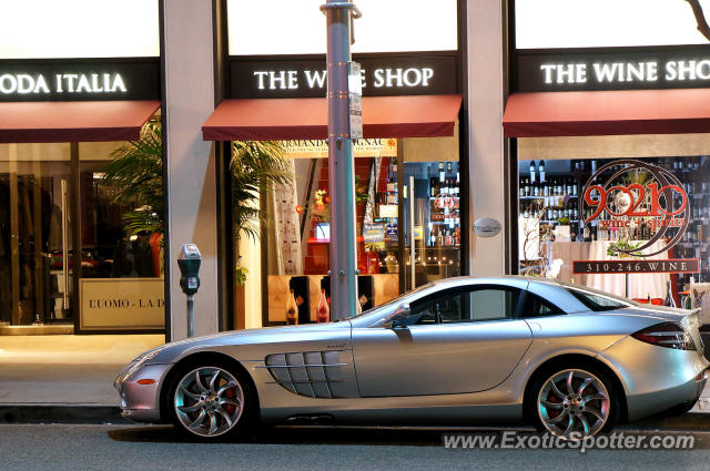 Mercedes SLR spotted in Beverly Hills, California