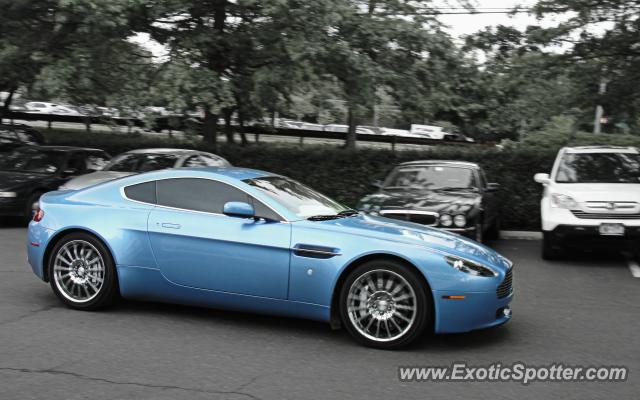 Aston Martin Vantage spotted in Greenwich, Connecticut