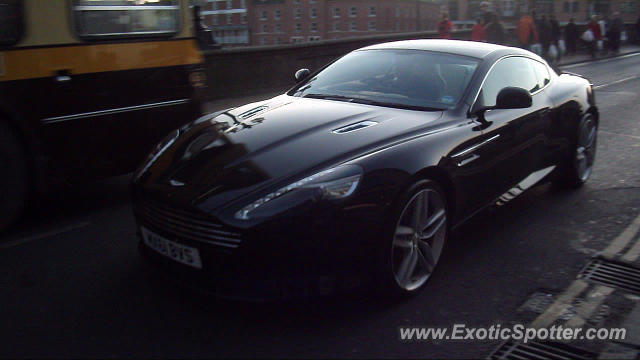 Aston Martin Virage spotted in York, United Kingdom