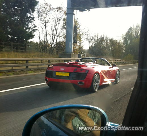 Audi R8 spotted in Cardiff, United Kingdom