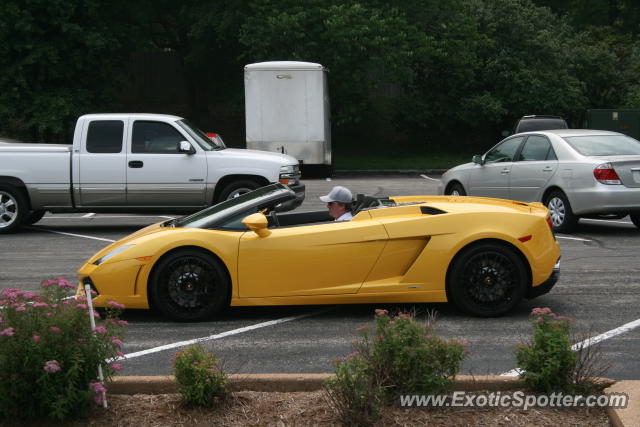 Lamborghini Gallardo spotted in St. Louis, Missouri