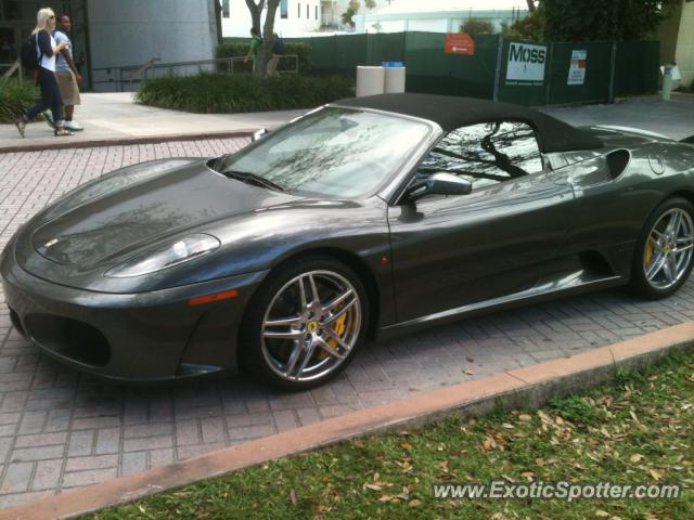 Ferrari F430 spotted in Miami, Florida