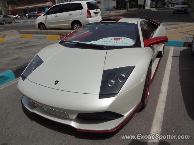 Lamborghini Murcielago spotted in Abu Dhabi, United Arab Emirates