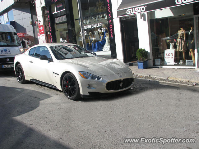 Maserati GranTurismo spotted in Istanbul, Turkey