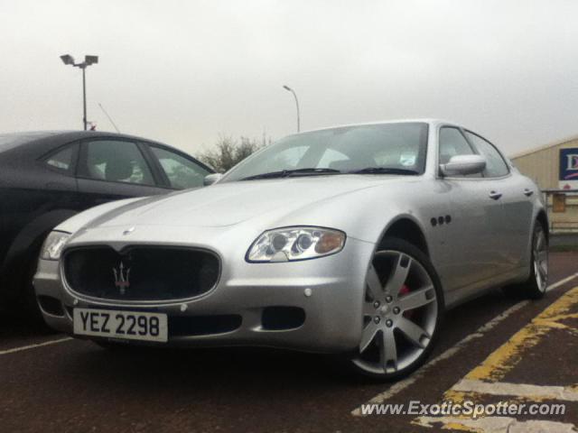 Maserati Quattroporte spotted in Belfast, United Kingdom