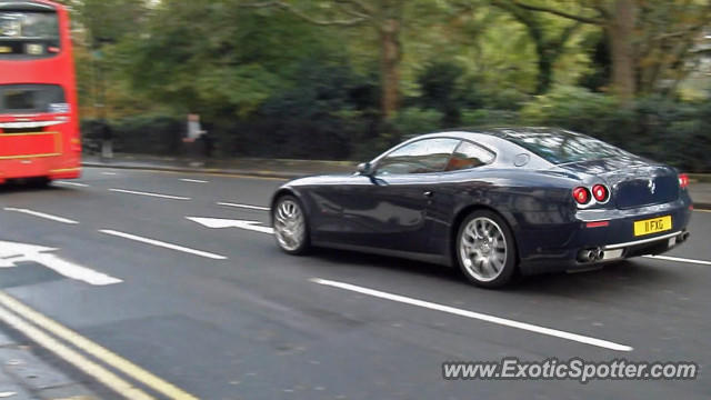 Ferrari 612 spotted in London, United Kingdom