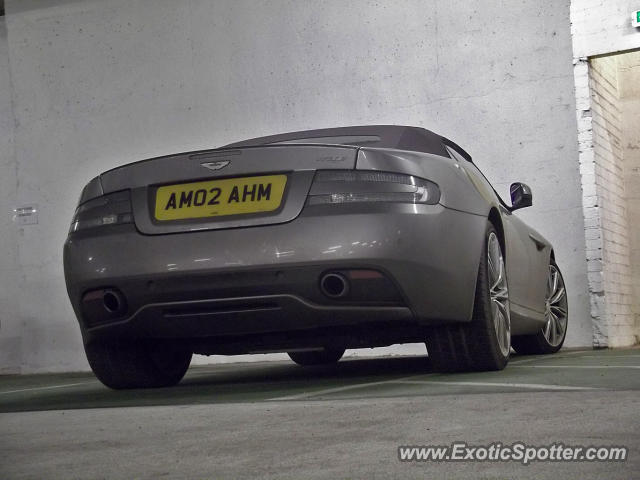 Aston Martin Virage spotted in York, United Kingdom