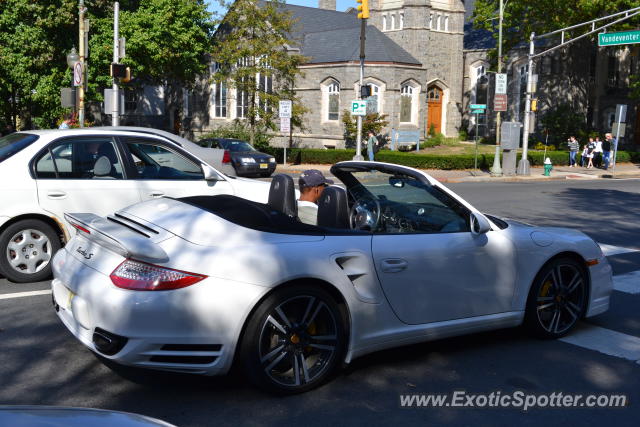 Porsche 911 Turbo spotted in Princeton, New Jersey