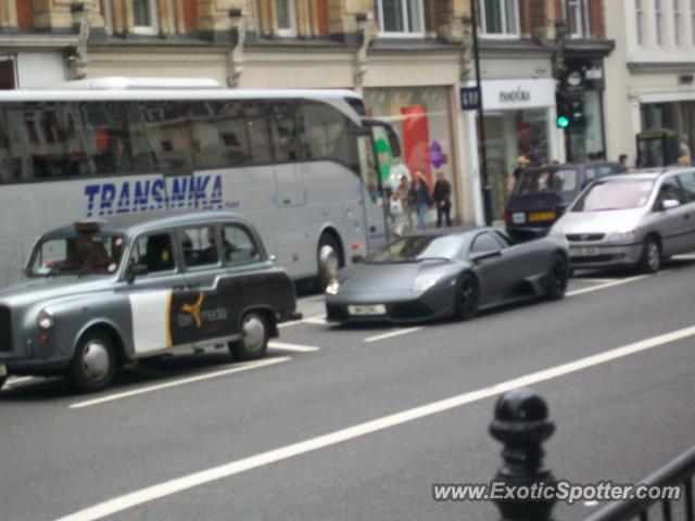 Lamborghini Murcielago spotted in London, United Kingdom