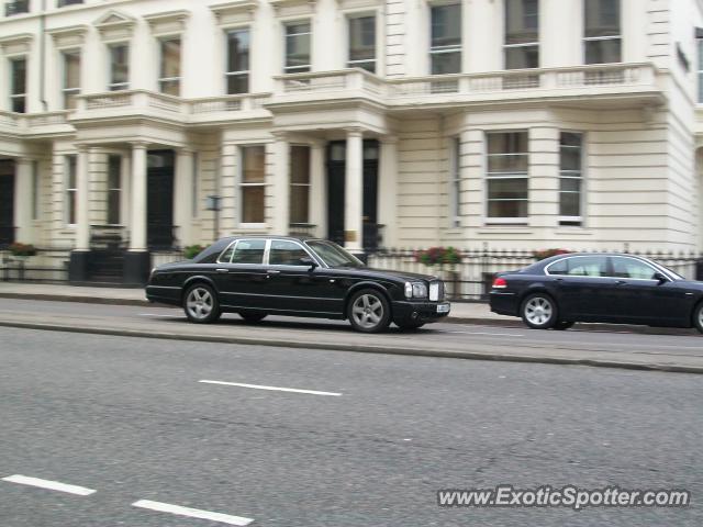 Bentley Arnage spotted in London, United Kingdom