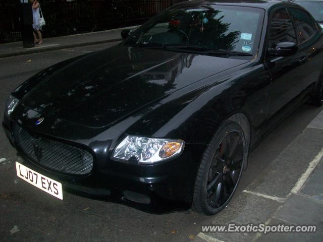 Maserati Quattroporte spotted in London, United Kingdom