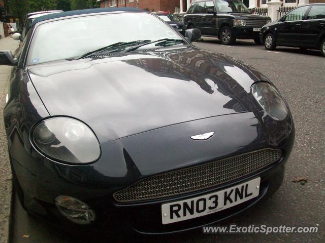 Aston Martin DBS spotted in London, United Kingdom
