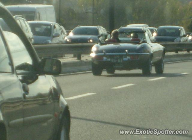 Jaguar E-Type spotted in Lisbon , Portugal