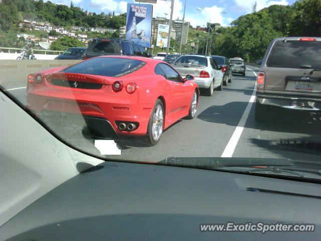 Ferrari F430 spotted in Caracas, Venezuela