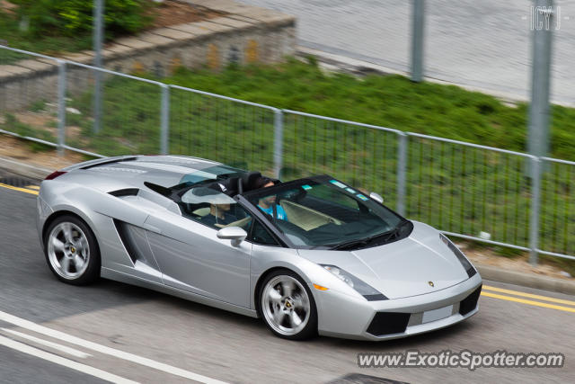 Lamborghini Gallardo spotted in Hong Kong, China