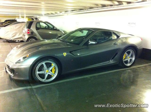 Ferrari 599GTB spotted in London, United Kingdom